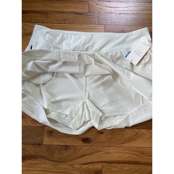 Free Fly Women's XL Bamboo Lined Active Breeze Skort Sea Salt Tennis Pickleball - Picture 3 of 8